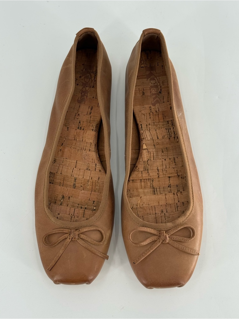 Kork Ease Pianosa Square Toe Ballet Flats 9.5